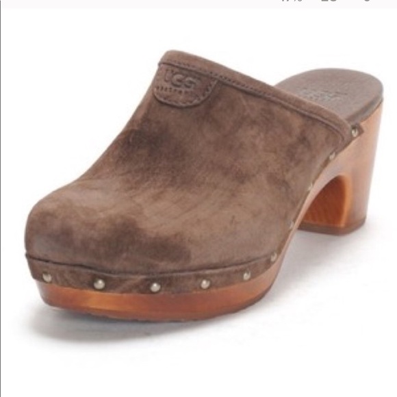 UGG Shoes - UGG | Abbie Slip On Leather Clogs